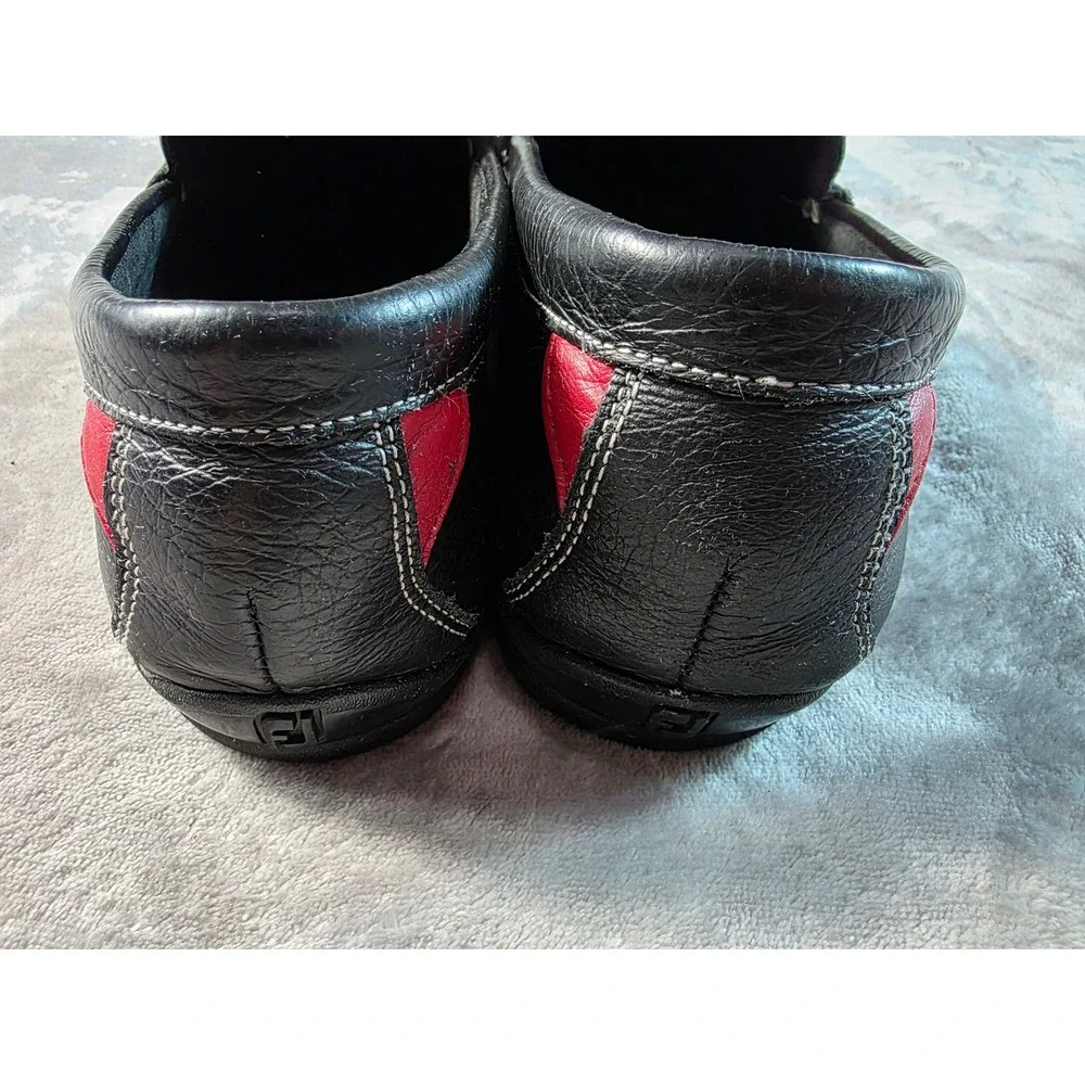 FootJoy Club  Driving Mocs Casuals Loafers‎ Mens 12 Black Leather